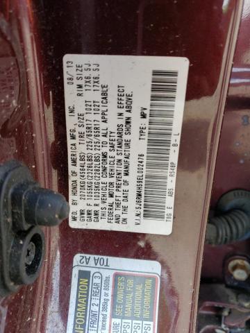 5J6RM4H59EL002476 Honda CR-V EX
