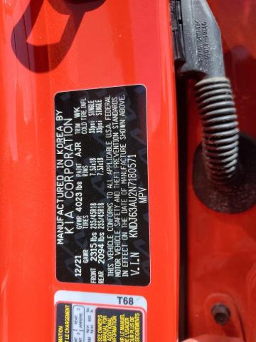 KNDJ63AU2N7180571 KIA Soul Gt Line
