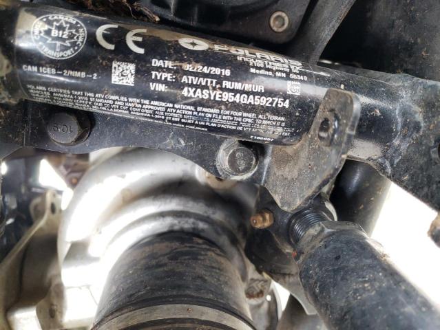 2016 POLARIS SPORTSMAN - 4XASYE954GA592754