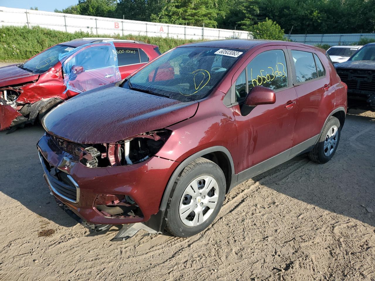 3GNCJKSB4HL275557 CHEVROLET TRAX 2017
