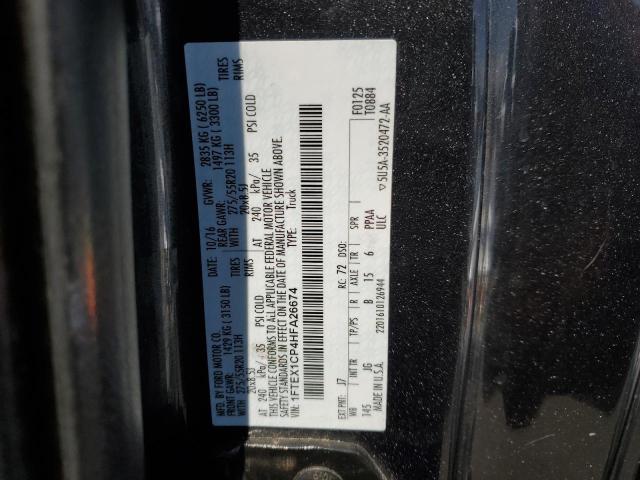 1FTEX1CP4HFA26674 Ford F150 Super Cab