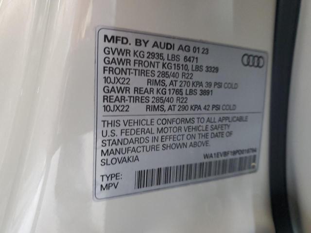 2023 AUDI Q8 PREMIUM - WA1EVBF19PD016794