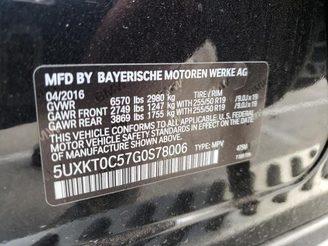 5UXKT0C57G0S78006 BMW X5 Xdr40e