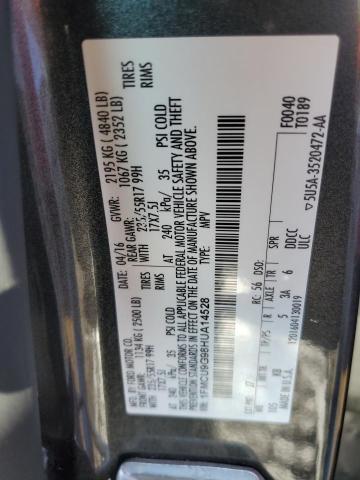 1FMCU9G98HUA14528 Ford ESCAPE SE