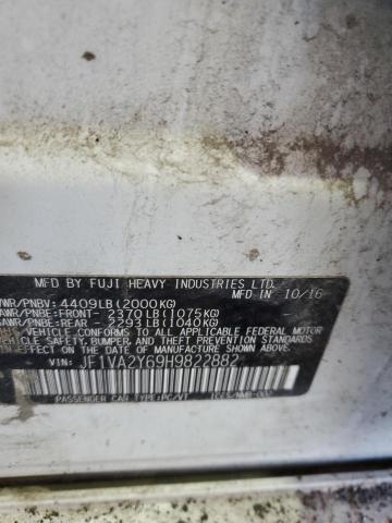 JF1VA2Y69H9822882 Subaru Wrx Sti Limited
