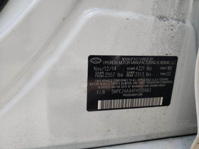 2015 HYUNDAI SONATA ECO - 5NPE24AA4FH129983