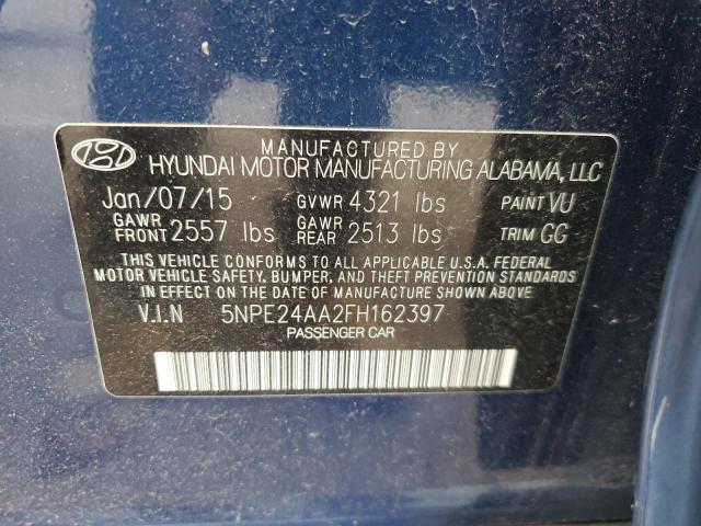 2015 HYUNDAI SONATA ECO - 5NPE24AA2FH162397
