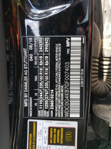 WDC0G4KB7GF007403 Mercedes-Benz Glc 300 4matic