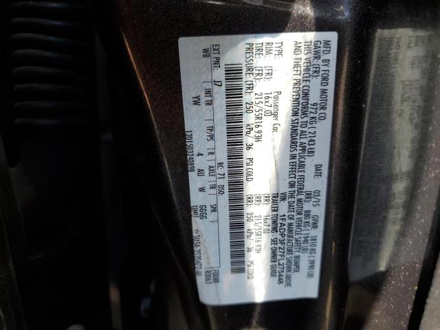 1FADP3F27FL275448 Ford FOCUS SE