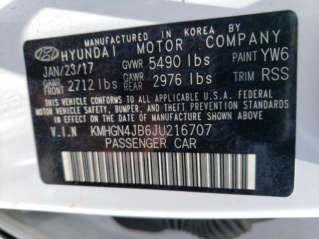 2018 GENESIS G80 SPORT - KMHGN4JB6JU216707