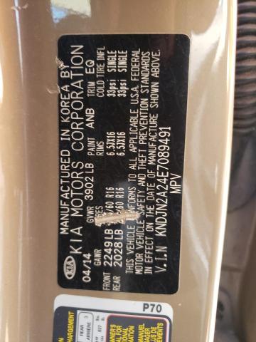 KNDJN2A24E7089491 KIA Soul