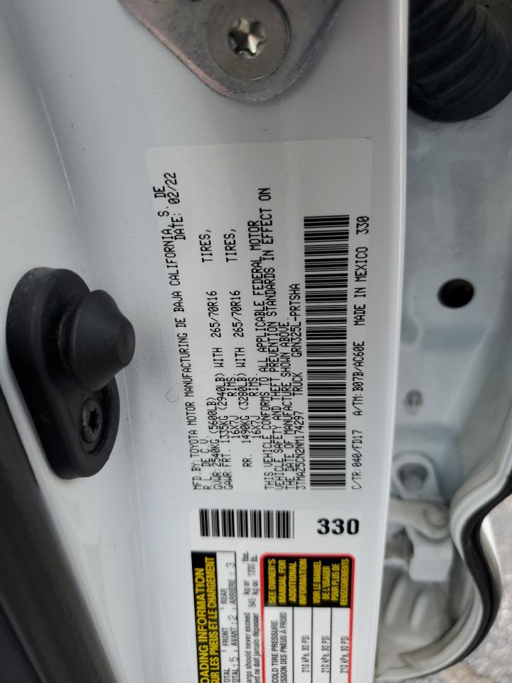 3TMAZ5CN2NM174297 TOYOTA TACOMA 2022