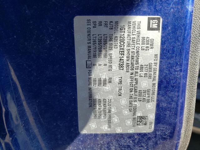 1GT120CGXEF147387 GMC Sierra K2500 Sle