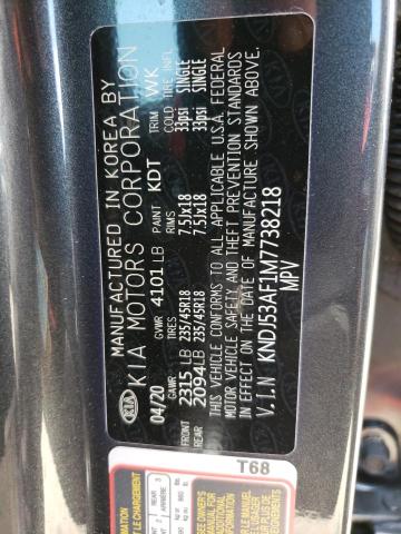 2021 KIA SOUL GT-LI - KNDJ53AF1M7738218
