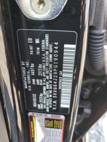5XXG64J29PG190944 KIA K5 GT LINE