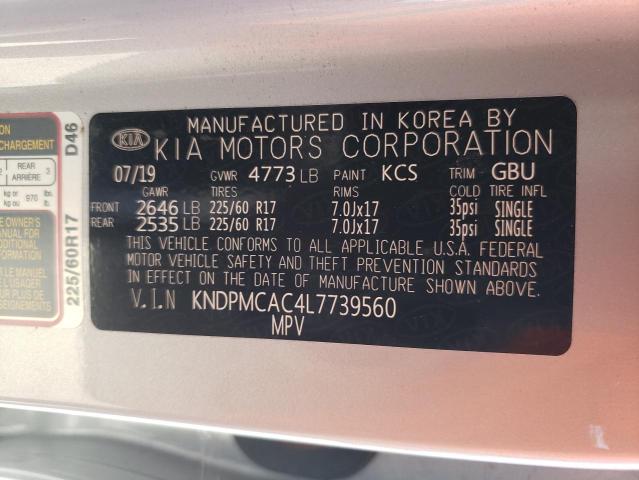 KNDPMCAC4L7739560 KIA Sportage Lx