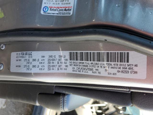1C4PJMCS4FW755805 Jeep Cherokee Latitude