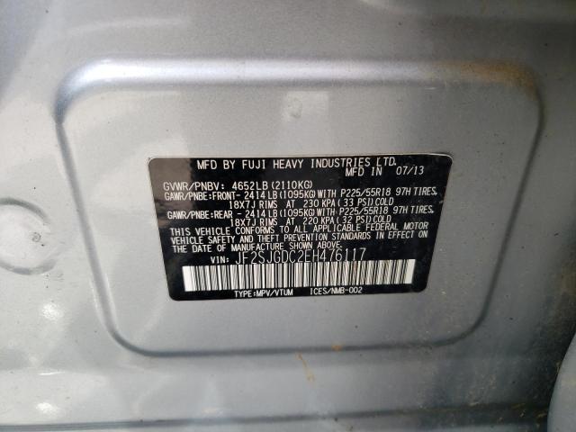 JF2SJGDC2EH476117 Subaru Forester 2.0xt Premium
