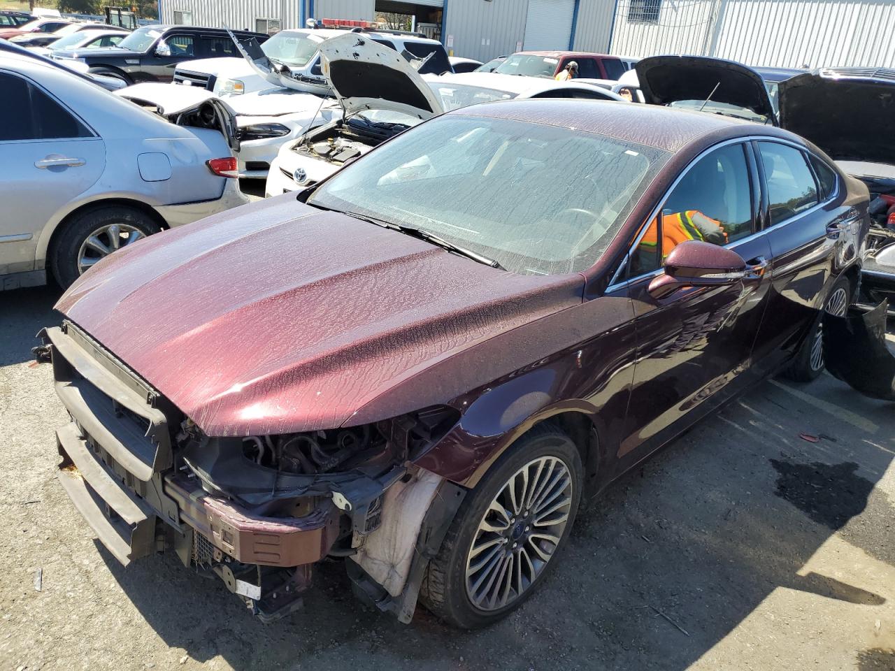 3FA6P0K90HR180809 FORD FUSION 2017