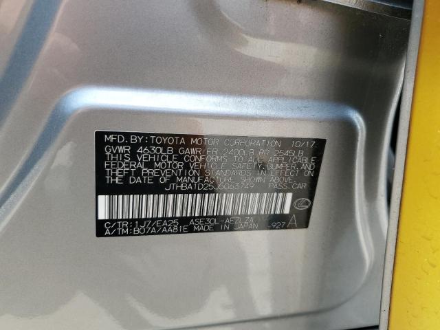 2018 LEXUS IS300 - JTHBA1D25J5063749