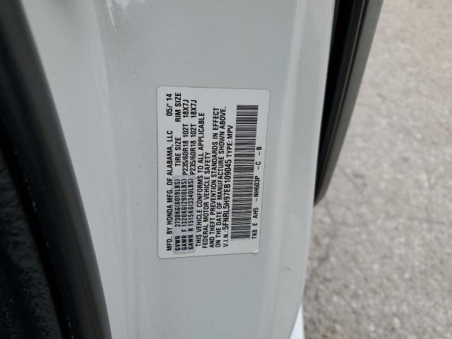 5FNRL5H97EB109045 2014 HONDA ODYSSEY, photo no. 12