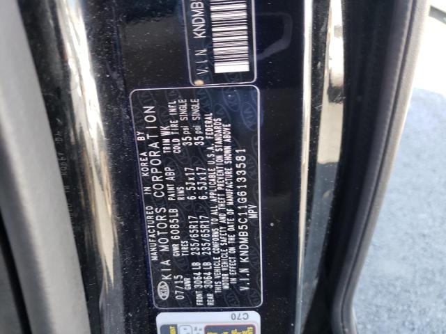 KNDMB5C11G6133581 KIA SEDONA LX