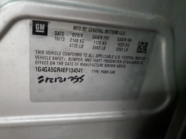 1G4GA5GR4EF134541 Buick Lacrosse