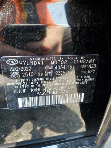  HYUNDAI SONATA 2023 Чорний