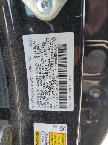 1HGCV1F3XLA094104 Honda Accord SPO 12