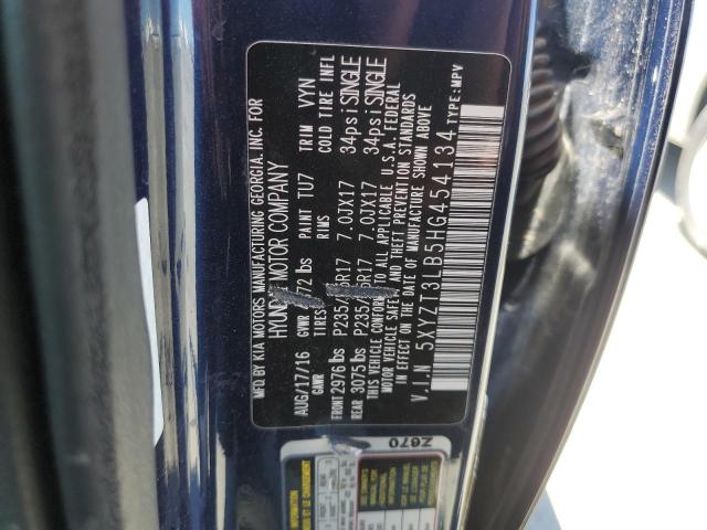 5XYZT3LB5HG454134 Hyundai SANTA FE SPORT