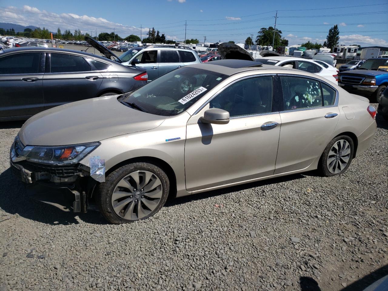 1HGCR6F5XFA010080 2015 Honda Accord Hybrid Exl