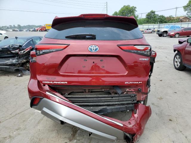 VIN 5TDEBRCH7NS100445 2022 Toyota Highlander, Hybri... no.6