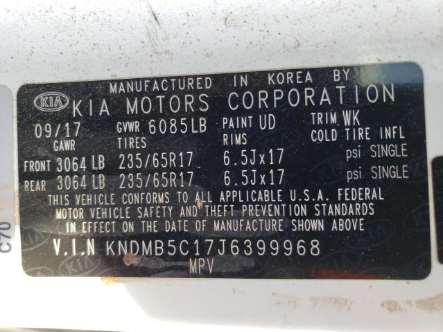 KNDMB5C17J6399968 KIA SEDONA LX
