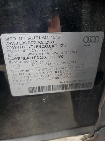 VIN WA1C2AFP7HA073139 2017 Audi Q5, Premium no.12