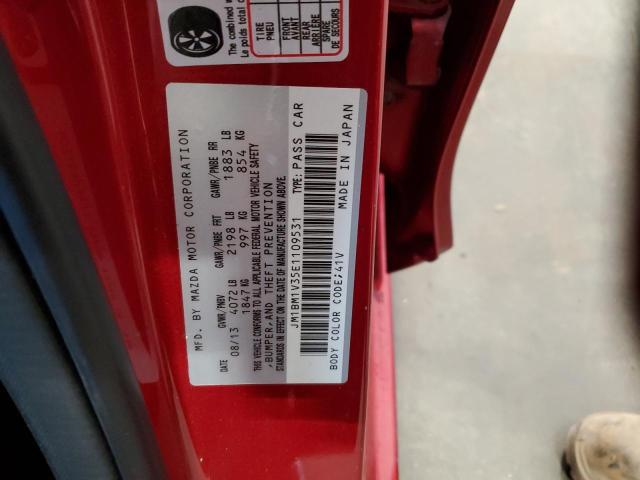 JM1BM1V35E1109531 Mazda 3 TOURING