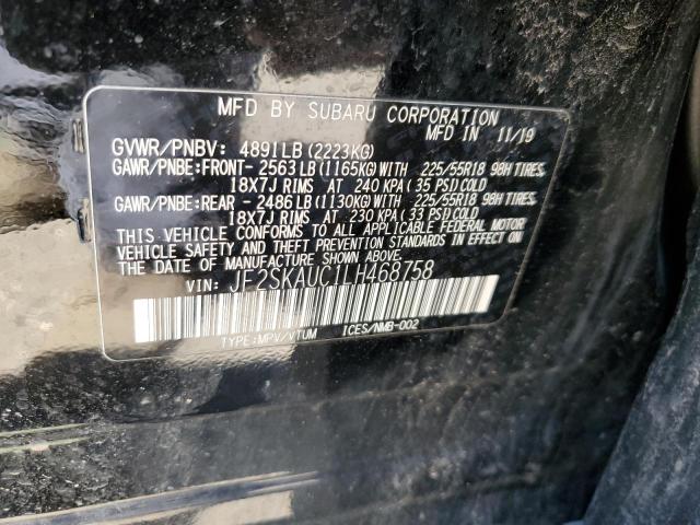JF2SKAUC1LH468758 Subaru Forester Limited