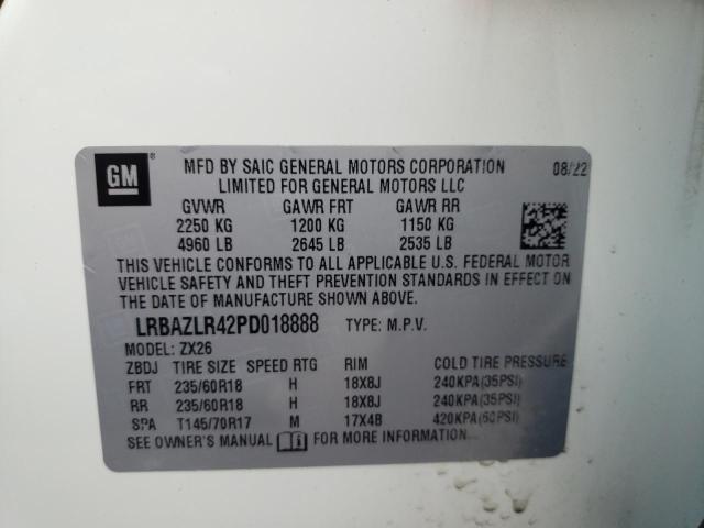 2023 BUICK ENVISION P - LRBAZLR42PD018888