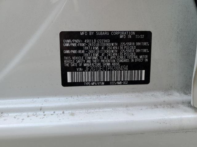 JF2GTDEC1PH288494 Subaru Crosstrek Premium