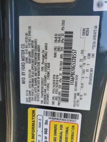 1FA6P8CF0G5328557 Ford MUSTANG GT