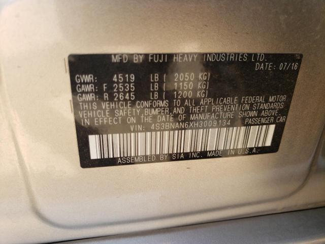 4S3BNAN6XH3009134 Subaru Legacy 2.5i Limited