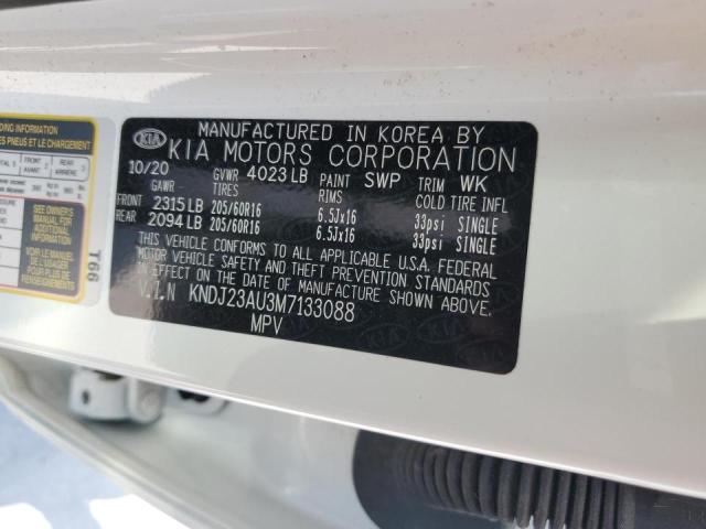 KNDJ23AU3M7133088 KIA SOUL LX