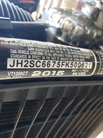 2015 HONDA VT1300 CT JH2SC6675FK500621