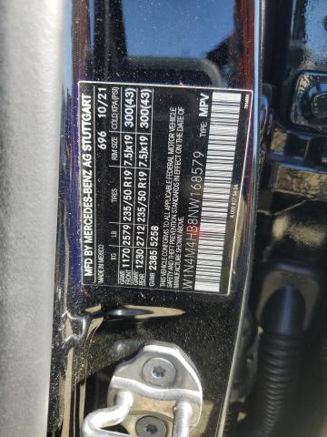 W1N4M4HB8NW168579 Mercedes-Benz Glb 250 4matic