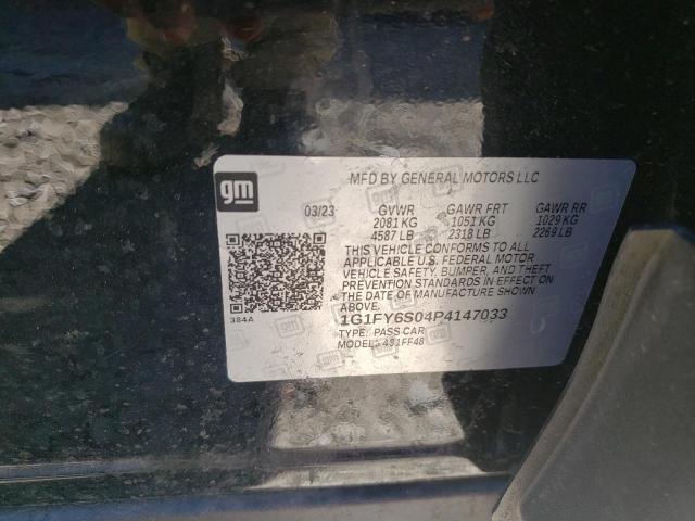 2023 CHEVROLET BOLT EUV L - 1G1FY6S04P4147033