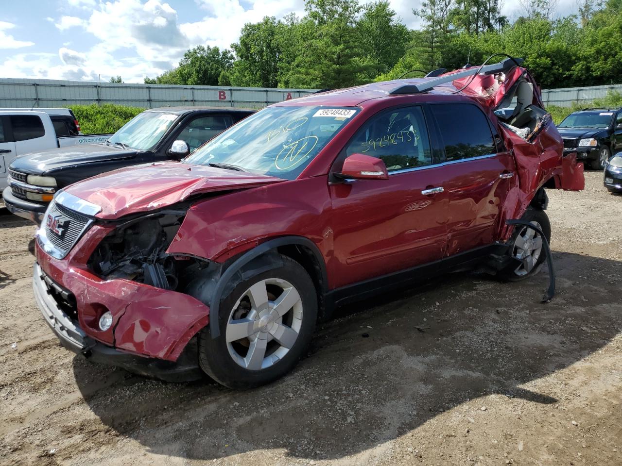 1GKLVMED9AJ238138 2010 GMC Acadia Slt-1