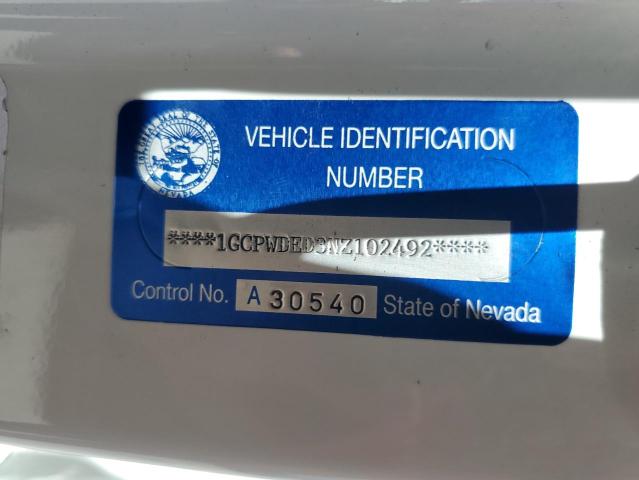 1GCPWDED3NZ102492 Chevrolet All Models SILVERADO 12