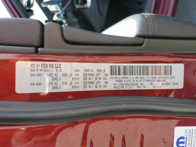 1C4RJFAG4JC405345 Jeep Grand Cherokee Laredo