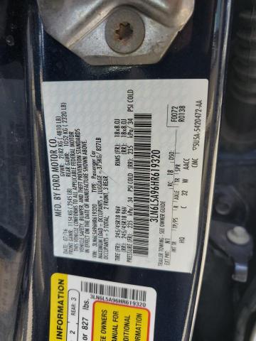 2017 LINCOLN MKZ PREMIE 3LN6L5A96HR619320