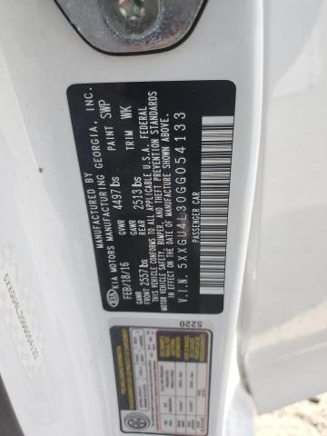 5XXGU4L30GG054133 KIA OPTIMA EX