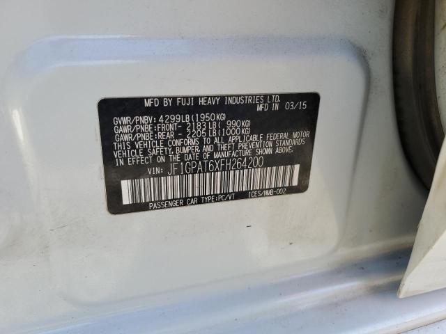 JF1GPAT6XFH264200 Subaru Impreza Sport